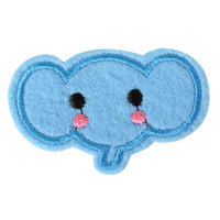 5Pcs Elephant Embroidered Iron on Patch for Clothes, Iron-on Patches / Sew-on Appliques Patches for Clothing, Jackets, Backpacks, Caps, Jeans