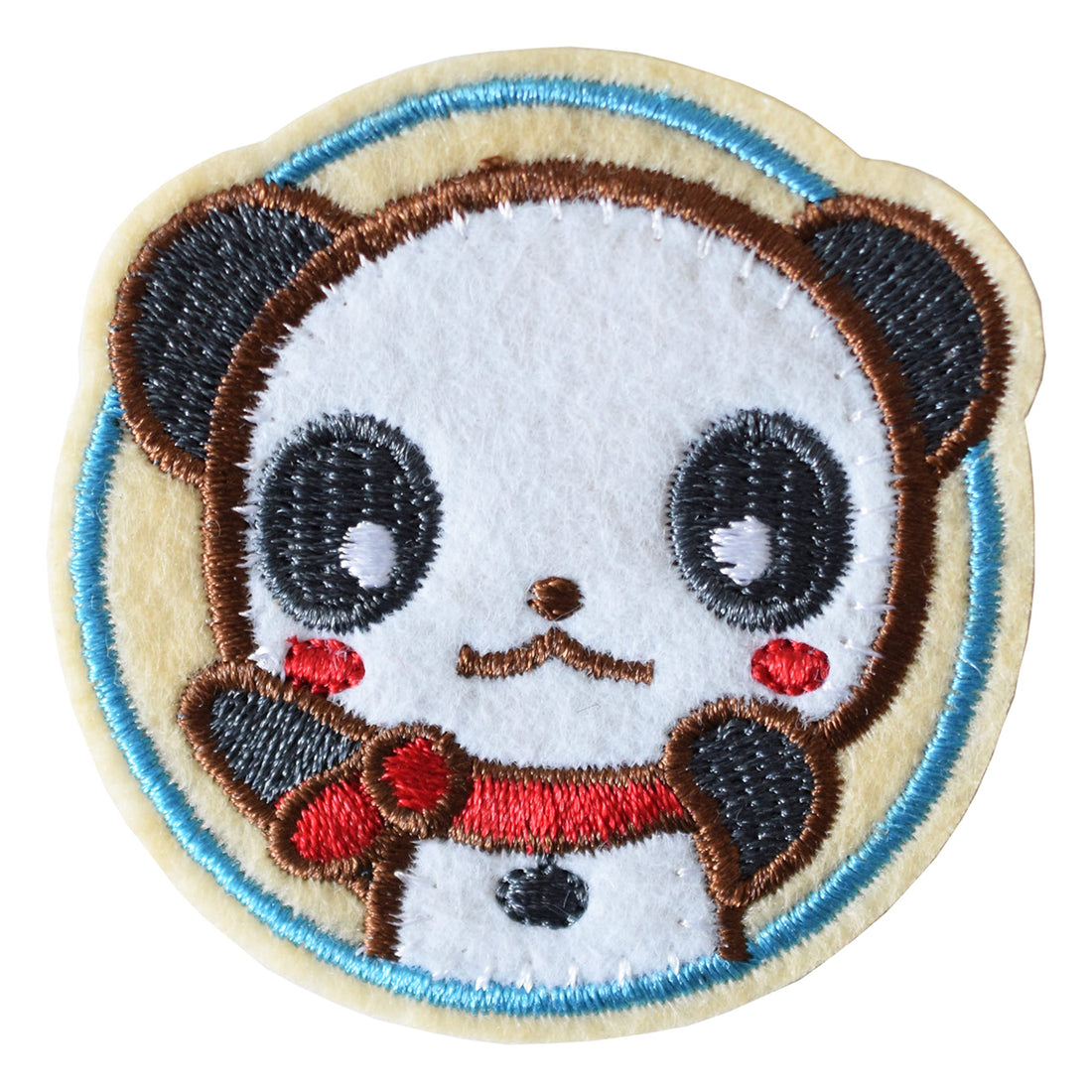 5Pcs Panda Embroidered Iron on Patch for Clothes, Iron-on Patches / Sew-on Appliques Patches for Clothing, Jackets, Backpacks, Caps, Jeans