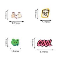 Embroidered Iron on Patches, Cute Sewing Applique for Jackets, Hats, Backpacks, Jeans, DIY Accessories, (70PCS)