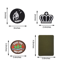 Cool Embroidered Iron on Patches, Cute Sewing Applique, Assorted for Girls 27PCS