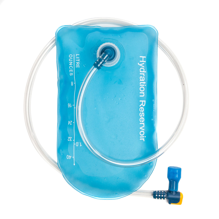 Blue TPU Water Bladder 1L Hydration pack Water Bags Reservoir For Running Cycling Hydration Water Storage Bag