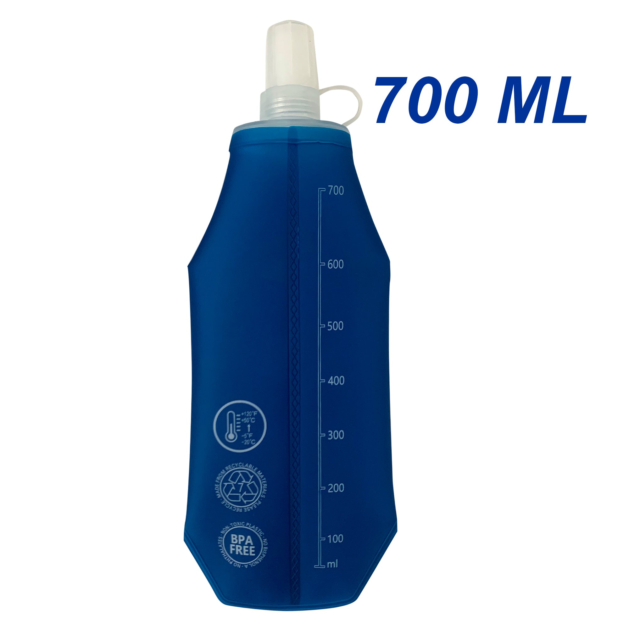 Soft Water Flask 700 ML 500 ML BPA Free Food Safety Running Water Bott ...