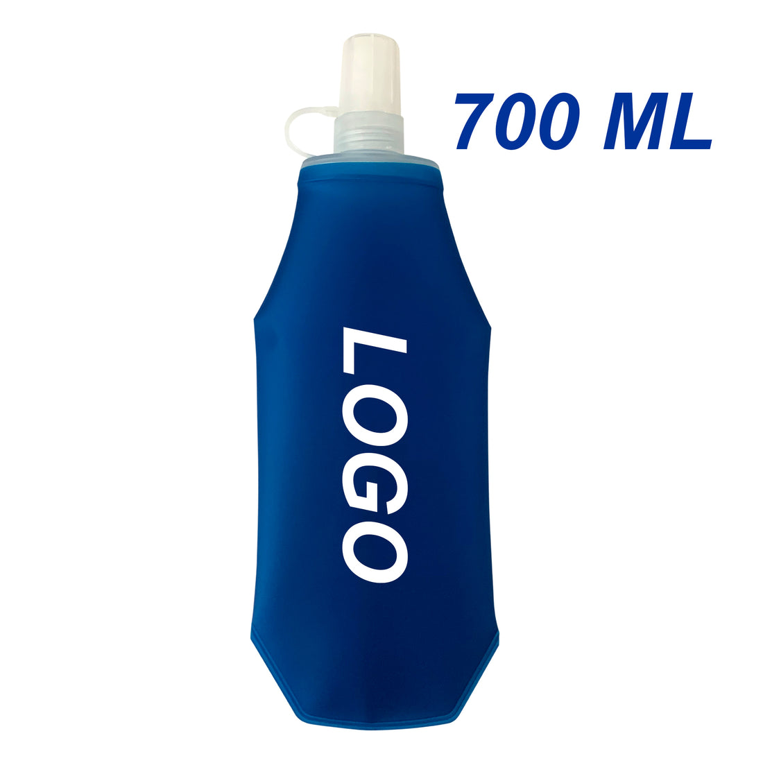 Soft Water Flask 700 ML 500 ML BPA Free Food Safety Running Water Bottle Collapsible Flask For Racing, Hiking, Camping, Cycling