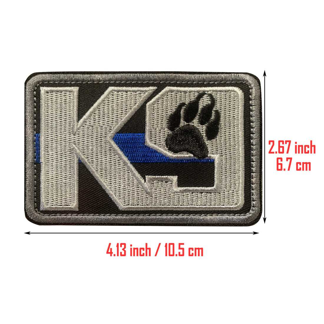 K9 Pet Patch Hook and Loop Patch Canine Dog Badge