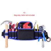 Heavy Duty Construction Tool Belt, Waist Tool Bag, Work Apron, Tool Pouch, with Poly Web Belt Quick Release Buckle