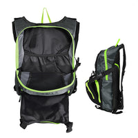 Lightweight durable motorcycle hydration pack for events, travelling