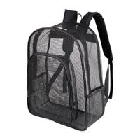 Net Bag See Through Bag Clear Bag Stadium Approved, Transparent See Through Clear Backpack, School Bag for Work, Sports Games