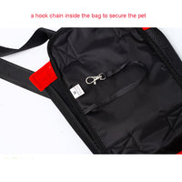 Lightweight dog cage cat carrier small pet carrier comfortable pet backpack with mesh material