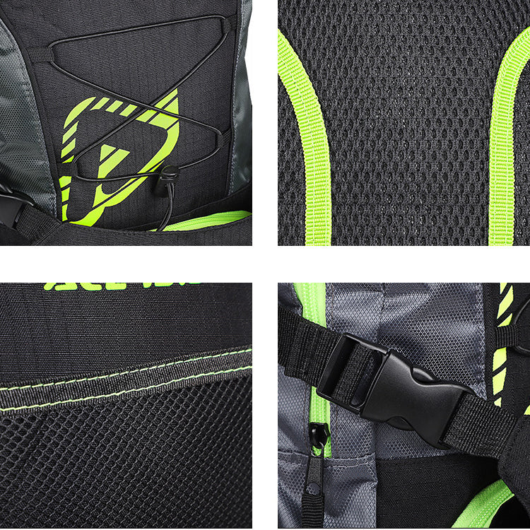 Lightweight durable motorcycle hydration pack for events, travelling