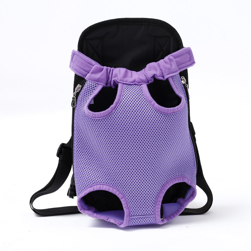 Lightweight dog cage cat carrier small pet carrier comfortable pet backpack with mesh material