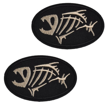 8*5CM OUCH POUCH / Letter Patches Hook And Loop Embroidery Applique Badge  Stickers,Tactical Patch For First Aid Kit Bag,Backpack