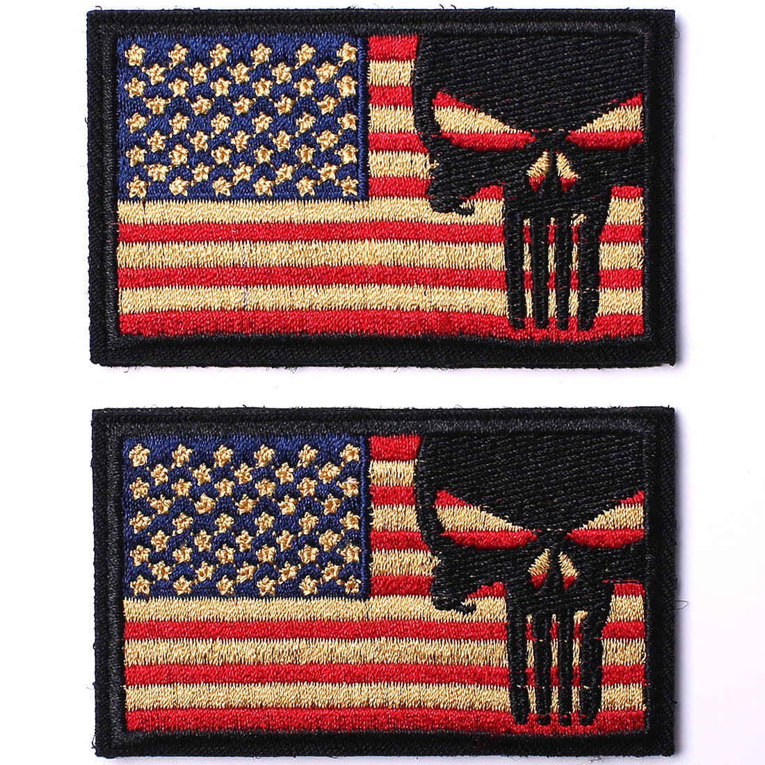 2 Pieces Don't Tread on Me Tactical Patch Military Morale Patch