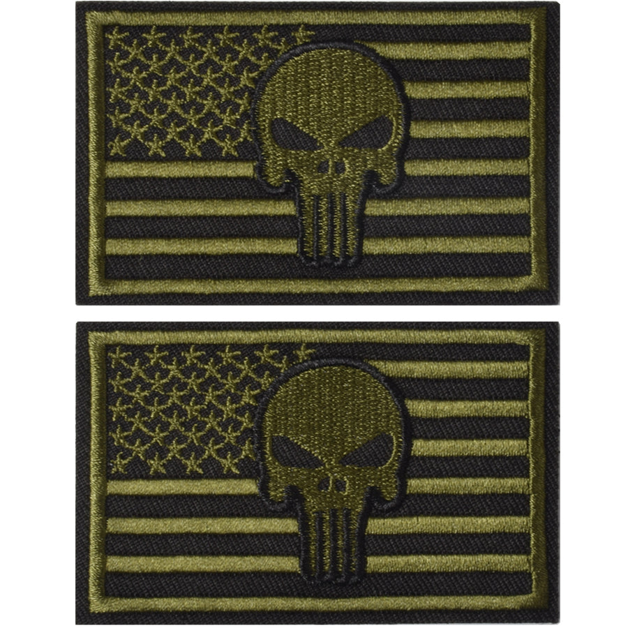 ChallengeCoinUSA Patch: Flag - Black Flag. For your patch project call  928.202.0992