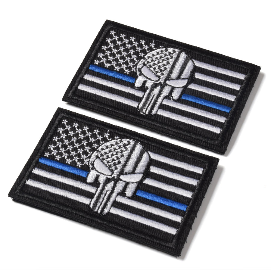 2 Pieces Tactical US American Flag Patch, Military USA United States o –  DING YI