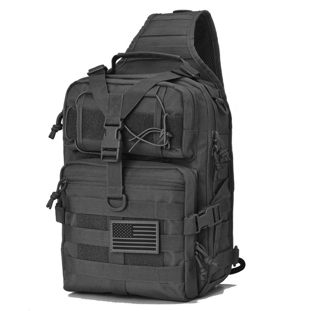 Custom Sample - Tactical Sling Bag Pack Military Rover Shoulder Sling Backpack