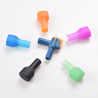 Bite Valve with 5 Color Mouthpieces, pack of 6