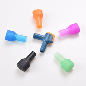 On-Off Bite Valve with 5 Color Mouthpieces, pack of 6