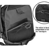 Custom Sample - Tactical Sling Bag Pack Military Rover Shoulder Sling Backpack