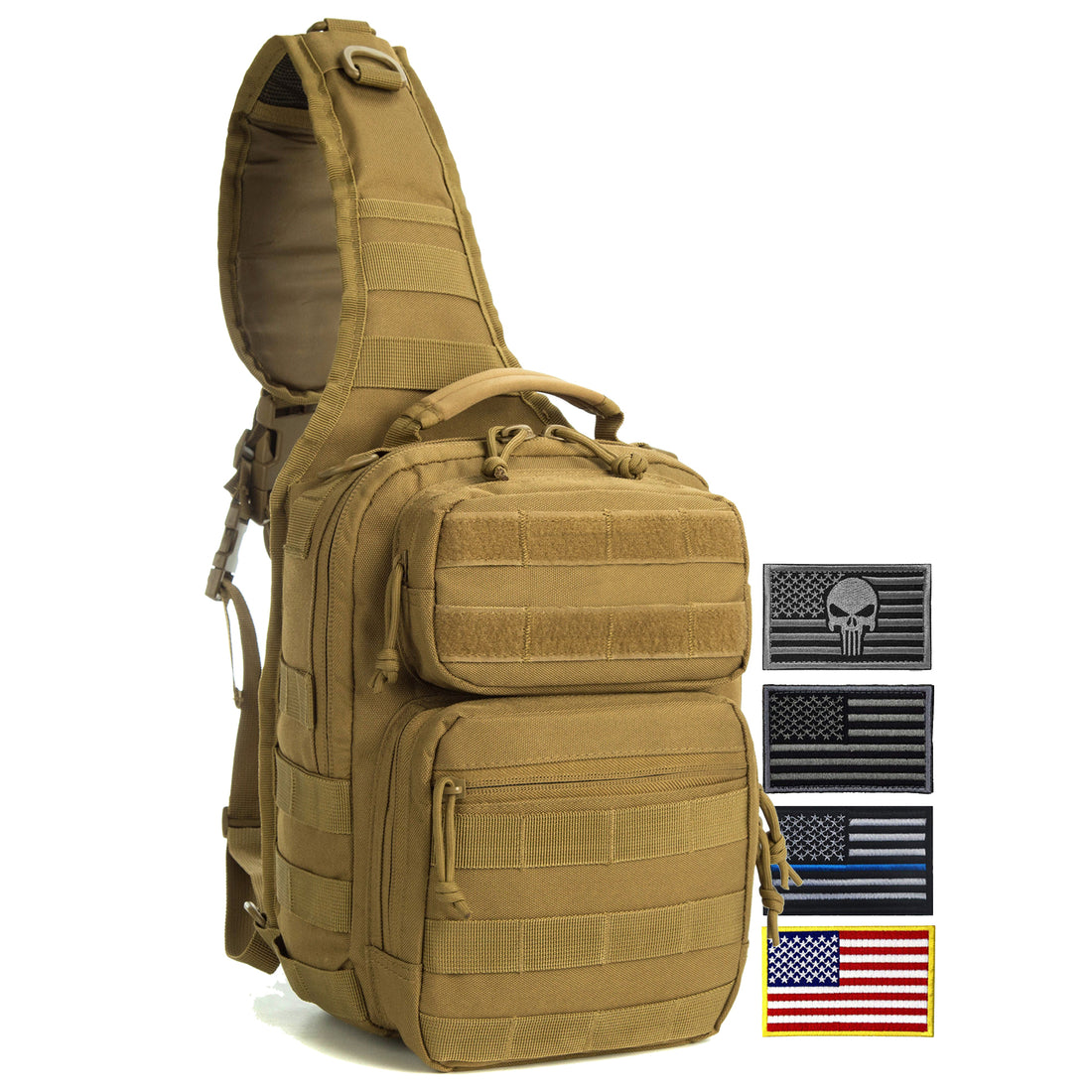 Custom Sample -Tactical Sling Bag Pack Military Rover Shoulder