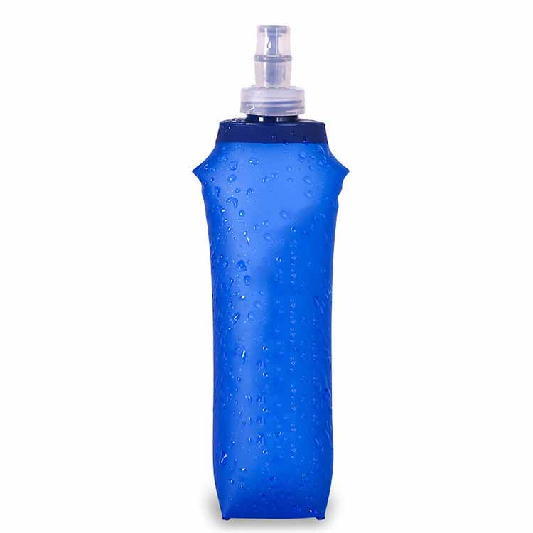 TPU soft flask collapsible bottle hydration bottle 500ml
