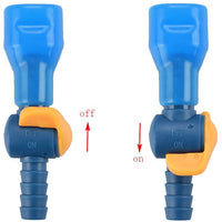 2PCS ON-Off Switch Bite Valves, Tube Nozzle Replacement for Hydration Pack Bladder