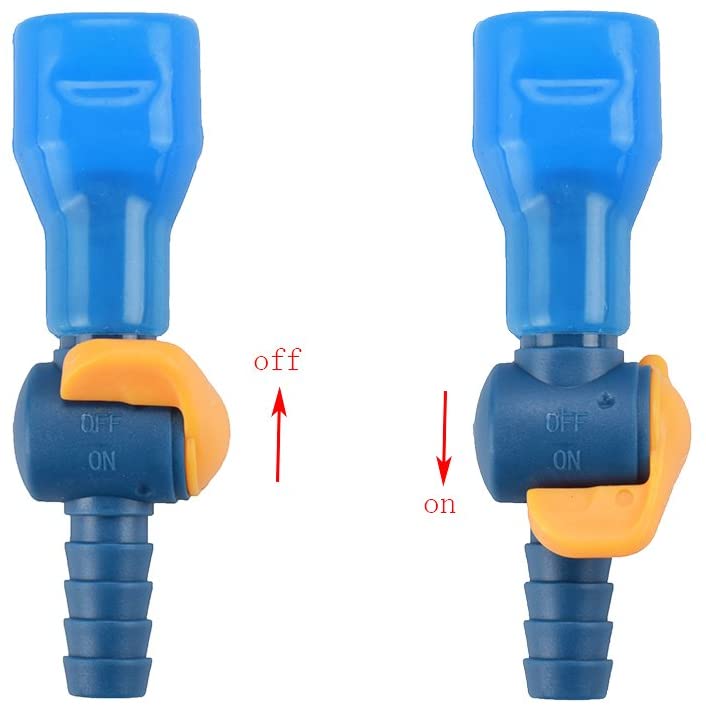 2PCS ON-Off Switch Bite Valves, Straight