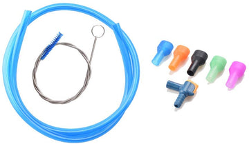 Hydration Accessories Kit (8 in 1), Including 1 High Flow Replacement Tube, 1 Tube Cleaner Brush, 1 bite Valve, and 5 mouthpieces