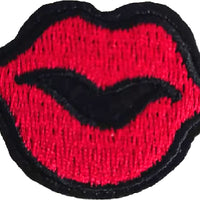 5Pcs Sexy Lips Patches Embroidered Iron on Patch for Clothes, Iron-on Patches / Sew-on Appliques Patches for Clothing, Jackets, Backpacks, Caps, Jeans