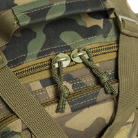 J.CARP Tactical EDC Sling Bag Pack, Military Rover Shoulder Molle Backpack, with USA Flag Patch, Jungle Camouflage