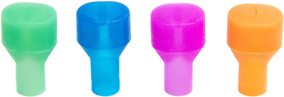 Replacement Hydration Pack Reservoir Bladder Bite Valve Mouthpieces with  On/Off Valve (4 Pack)