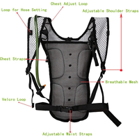 Ultralight weight hydration backpack bag DHP-006