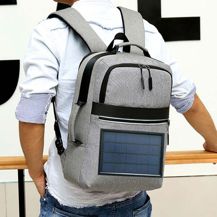 solar charger daypack supplier