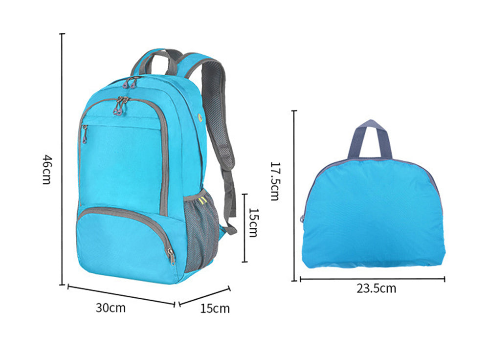 Multiple Color Foldable Backpack Lightweight Packable Travel Backpack Daypack School Bag