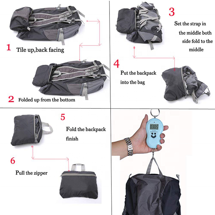 Water-resistant best lightweight daypack DHP-029