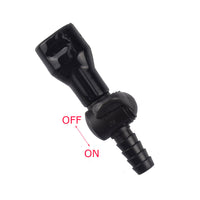 ON-OFF Switch Bite Valve, Black, Straight