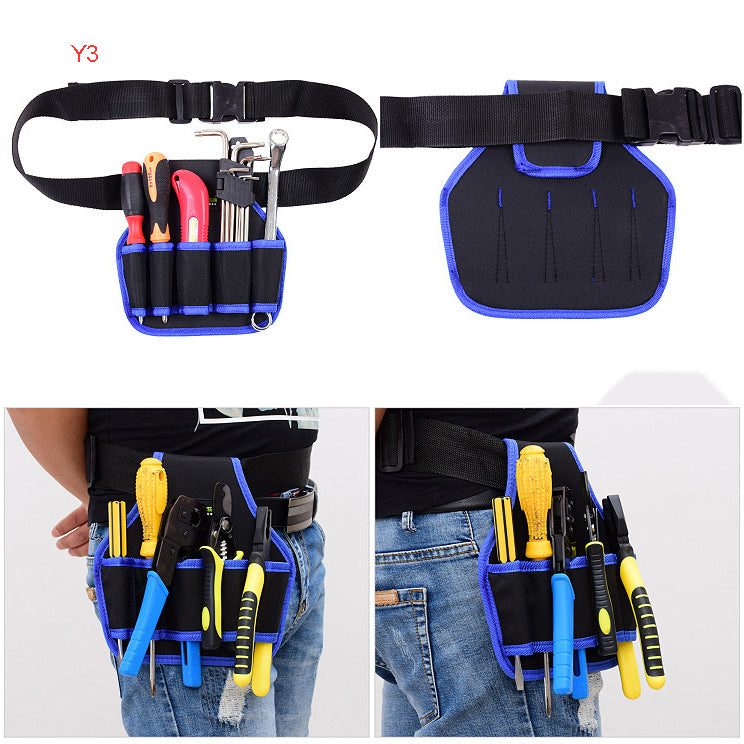 Multiple Various Tool Bag, Electrician Tool Bag, Open Top Tool Bags, Many Pockets Can Hold Many Tools, More Convenient to Carry Tools (Tools not included, Bag only)