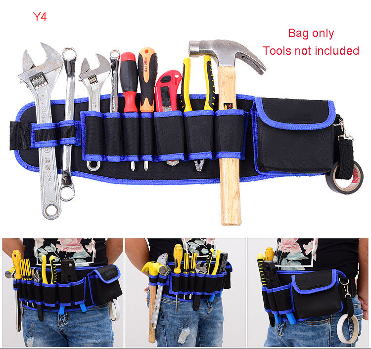 Multiple Various Tool Bag, Electrician Tool Bag, Open Top Tool Bags, Many Pockets Can Hold Many Tools, More Convenient to Carry Tools (Tools not included, Bag only)