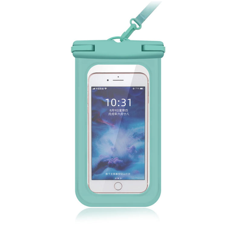 2021 high quality waterproof crossbody mobile phone crossbody cell phone shoulder bag for swimming boating pvc mobile phone bags