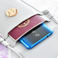 2021 new design womens leather cell phone bag pvc crossbody cell phone bag shoulder phone bag