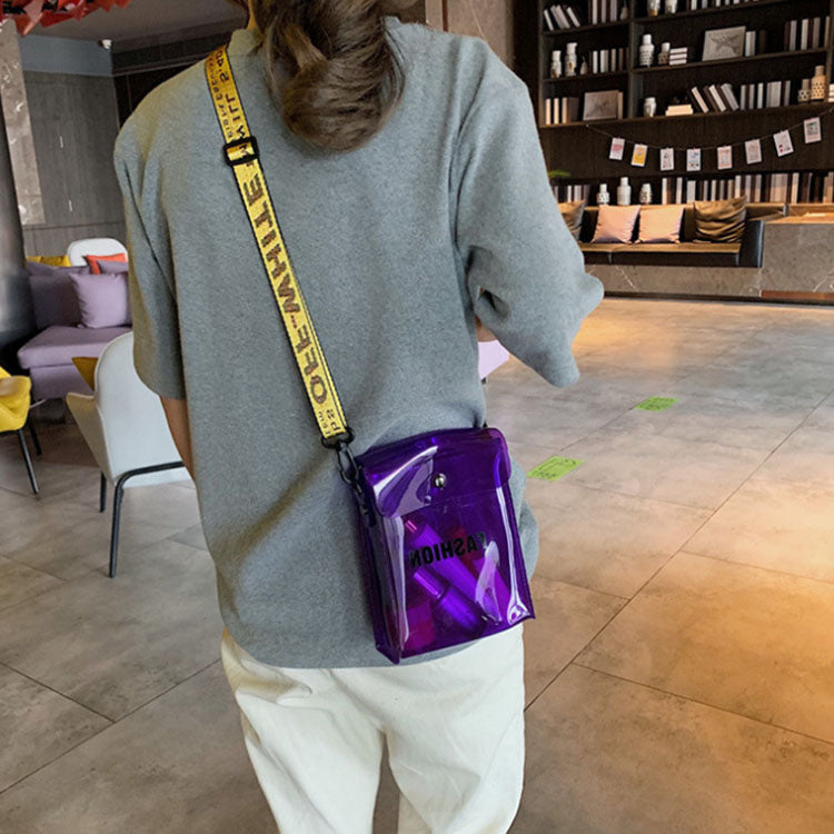 2021 new design phone bag crossbody for women clear pvc shoulder phone bag purse wallet mobile phone bags