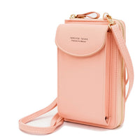 crossbody cell phone bag for women wallet purse shoulder bag handbag lightweight PU mobile phone bags