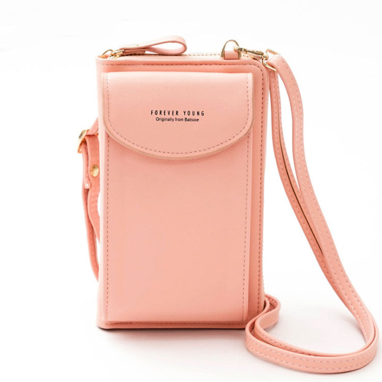 crossbody cell phone bag for women wallet purse shoulder bag handbag lightweight PU mobile phone bags