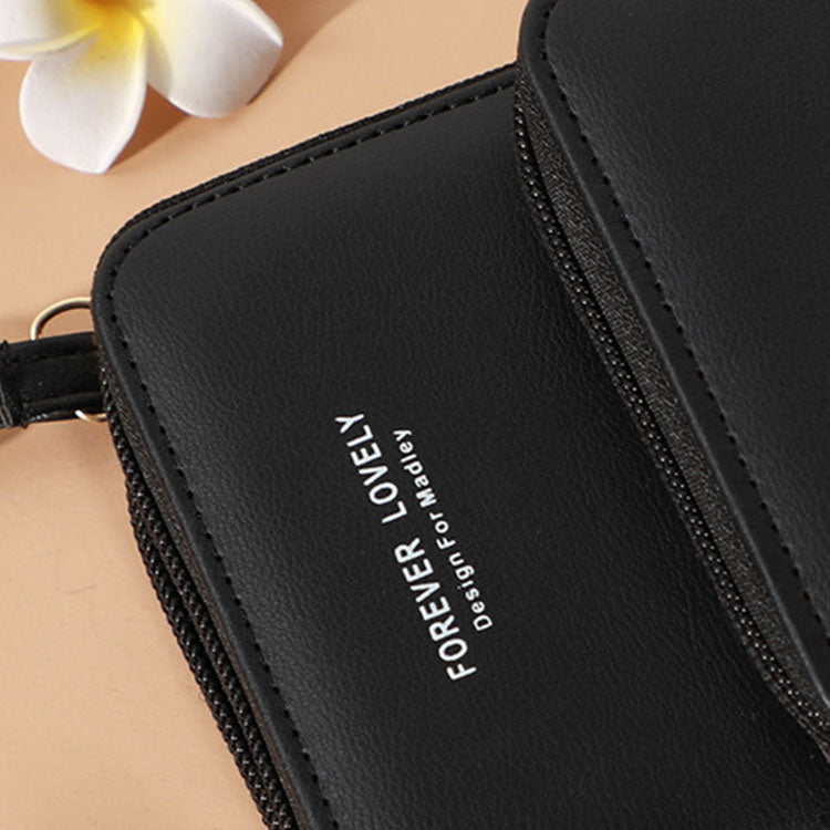 waterproof new crossbody cell phone bag for women wallet purse shoulder bag handbag lightweight PU mobile phone bags