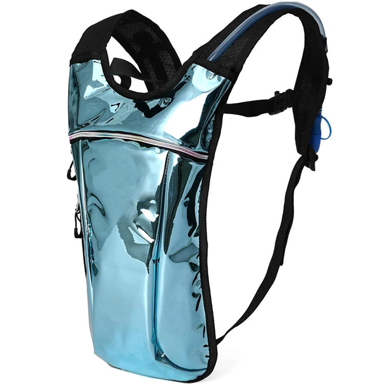 2 liter rave holographic hydration pack for hiking running biking festival party hydration backpack