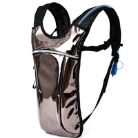2 liter rave holographic hydration pack for hiking running biking festival party hydration backpack