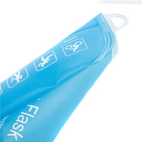 500ML, 250ML, 150ML Recycable, food-graded, safety collapsible soft flask hydration bottle FDA approved leakproof
